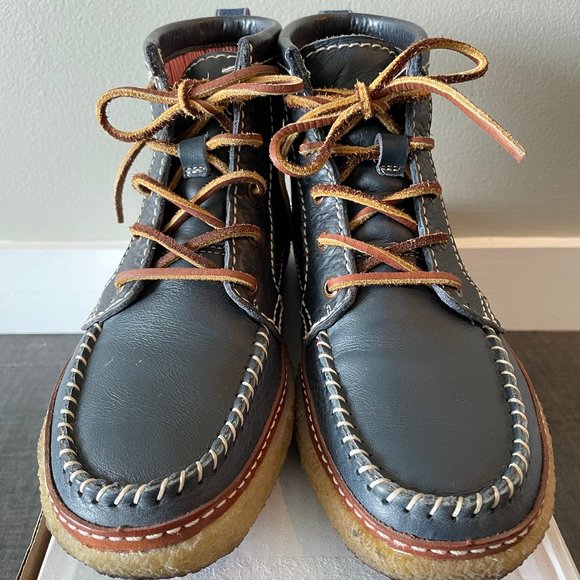 Clarks x Herschel - Vulco Guide Boot in Navy, Size US8/UK7 - Picture 1 of 12